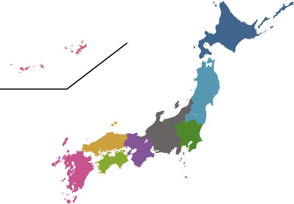 日本地図